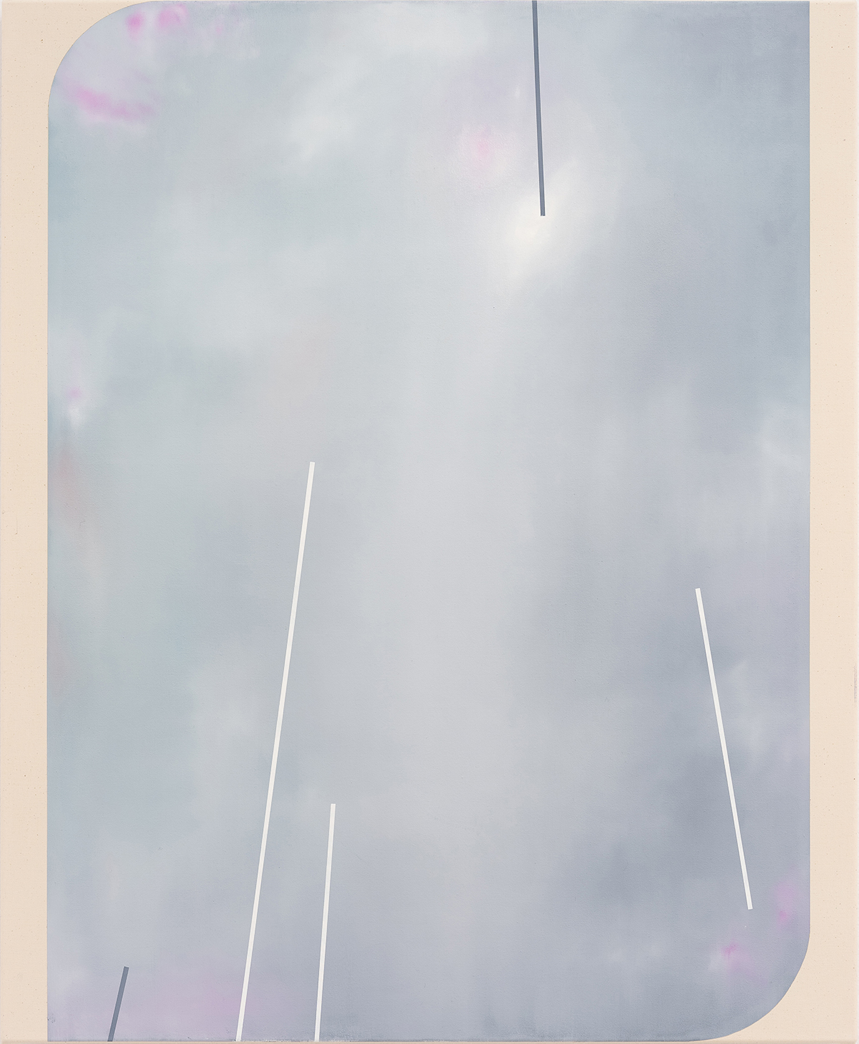 Kate Andrews, skybody, 2021, Oil on canvas, 110 x 90 cm